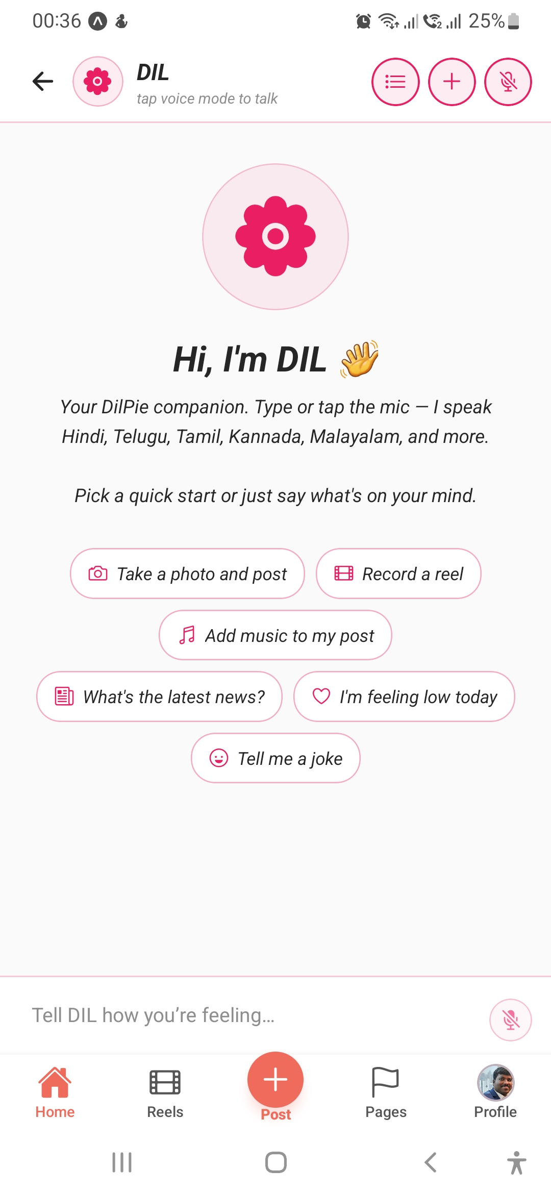 Talk to DIL